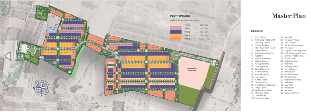 Prestige Marigold Master Plan