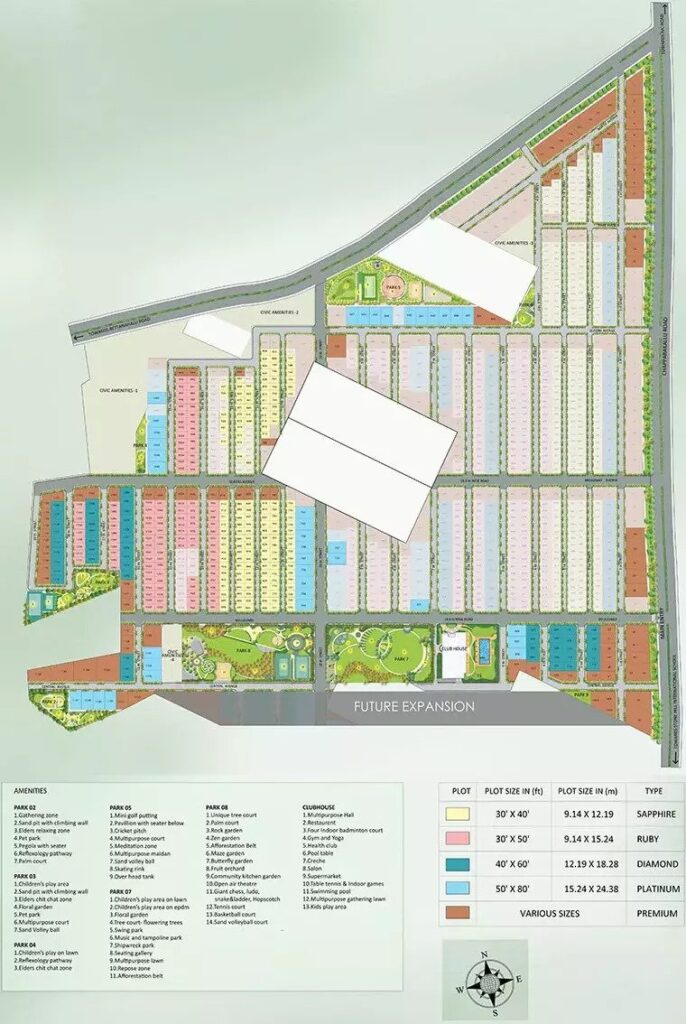 Adarsh Savana-master plan-mavenrealty