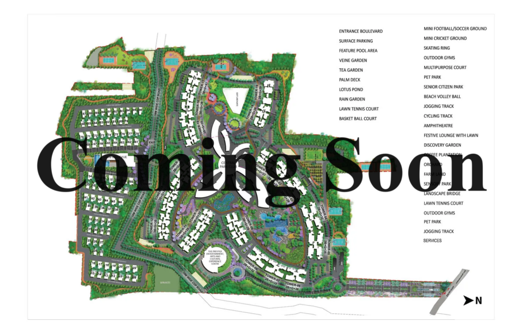 Prestige Electronic City - Master Plan