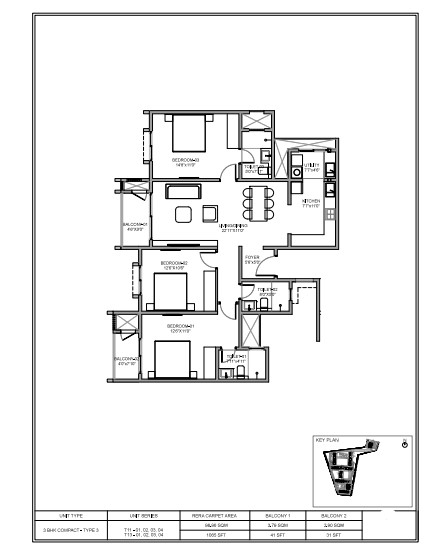 Birla Evara 3 BHK