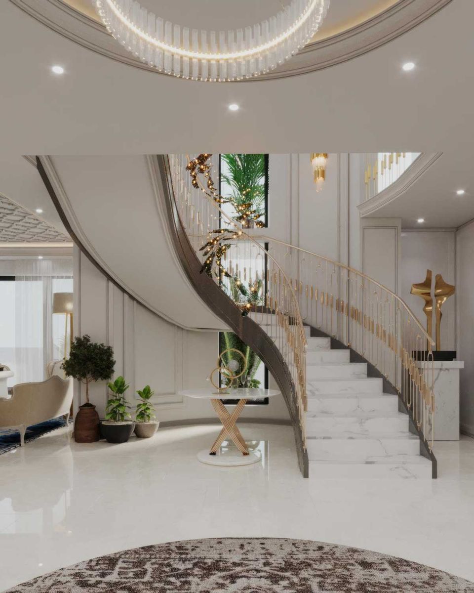 Entrance foyer and staircase