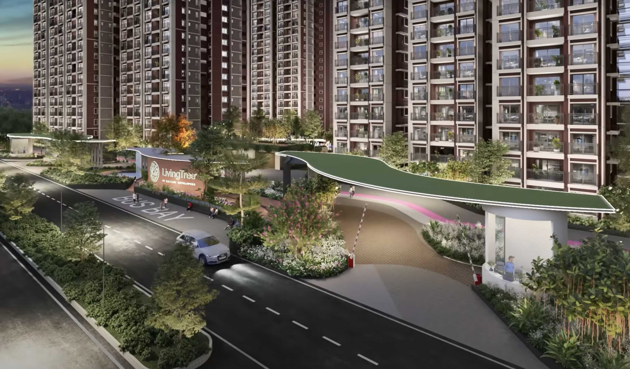 highcompress_LivingTree-Grand-Entrance-Night-Illuminated-View